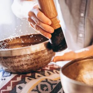 Massage aux bols chauds